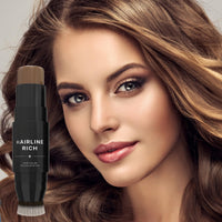 Xunzhi Root Cover up Stick,Hairline Powder Stick,Temporary Hair Color Pen,Double-Ended Temporary Hair Co/lor Hair Roo/t Concealer,Ha/ir Shadow Powd/er,Double Ended Ha/ir Colo/r Sti/ck,Ro/ot Touch up