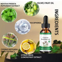 Cyprus Oil for Hair Removal,2PCS Natural Cyperus Rotundus Oil,Body Oils for Hair Removal,Soothing Reduce Hair & Moisturizes,Easy to Removal Body Hair & Hydrating,Cyperus Rotundus (60ML/2PACK)