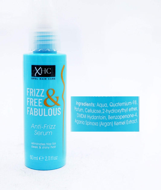 Xpel Frizz Free & Fabulous Anti-Frizz Serum Pump
