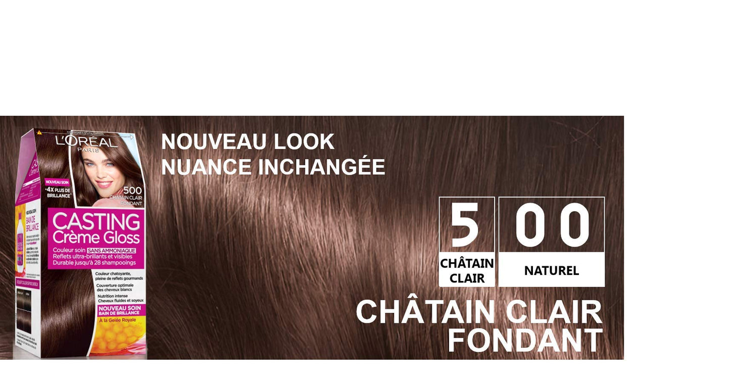 L'ORÉAL L'Oréal Paris, Casting Crème Gloss Ammonia Free Tone-on-Tone Coloring Set of 2
