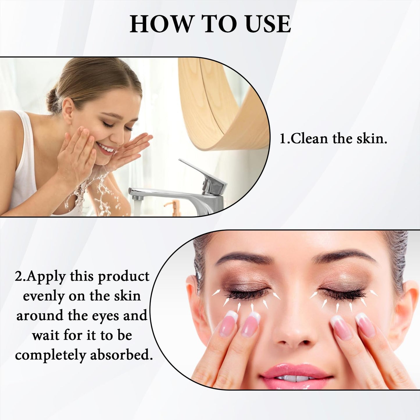 ExcellaElite Zendi Time Eraser 2pcs Rollerball Castor Oil Eye Roller Castor Oil and Frankincense Roller Ball Natural Ingredients Smooth Fine Lines,for Eyes Bags Under Eyes Wrinkles(10ml)