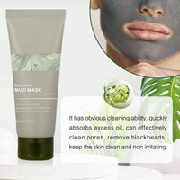 SingHao Recovery Mud Mask,Recovery Face Mask for Sensitive Skin,Recovery Mud Clay Face Mask,Mu/dMask Nourishing Re/lief,Re/lief MudM/ask for Face,Facial Mask for Deeply Cleansing,Re/lief Night Wrapping Cream