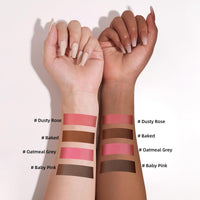 KIMUSE Cream Contour Stick Duo-Cream Blush Stick & Bronzer Shaping Stick-Creamy & Pigmented, Long Lasting & Vegan Face Make Up Sticks