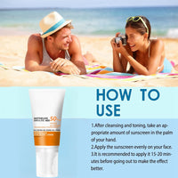 Oumun Sunscreen SPF 50+,PA++++,Face Sun Cream SPF 50,Hydrating Sun Cream,Suncream Factor 50 for F-ace,UVA & UVB Protection Spf 50 Face Moisturiser,Ultra Light & Waterproof Travel S-un C-ream