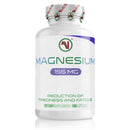 Nutriodol Magnesium Bisglycinate - Up to 465mg per Day | 180 x Easy to Swallow Capsules | 60 Days Minimum Supply | Reduce Tiredness and Fatigue