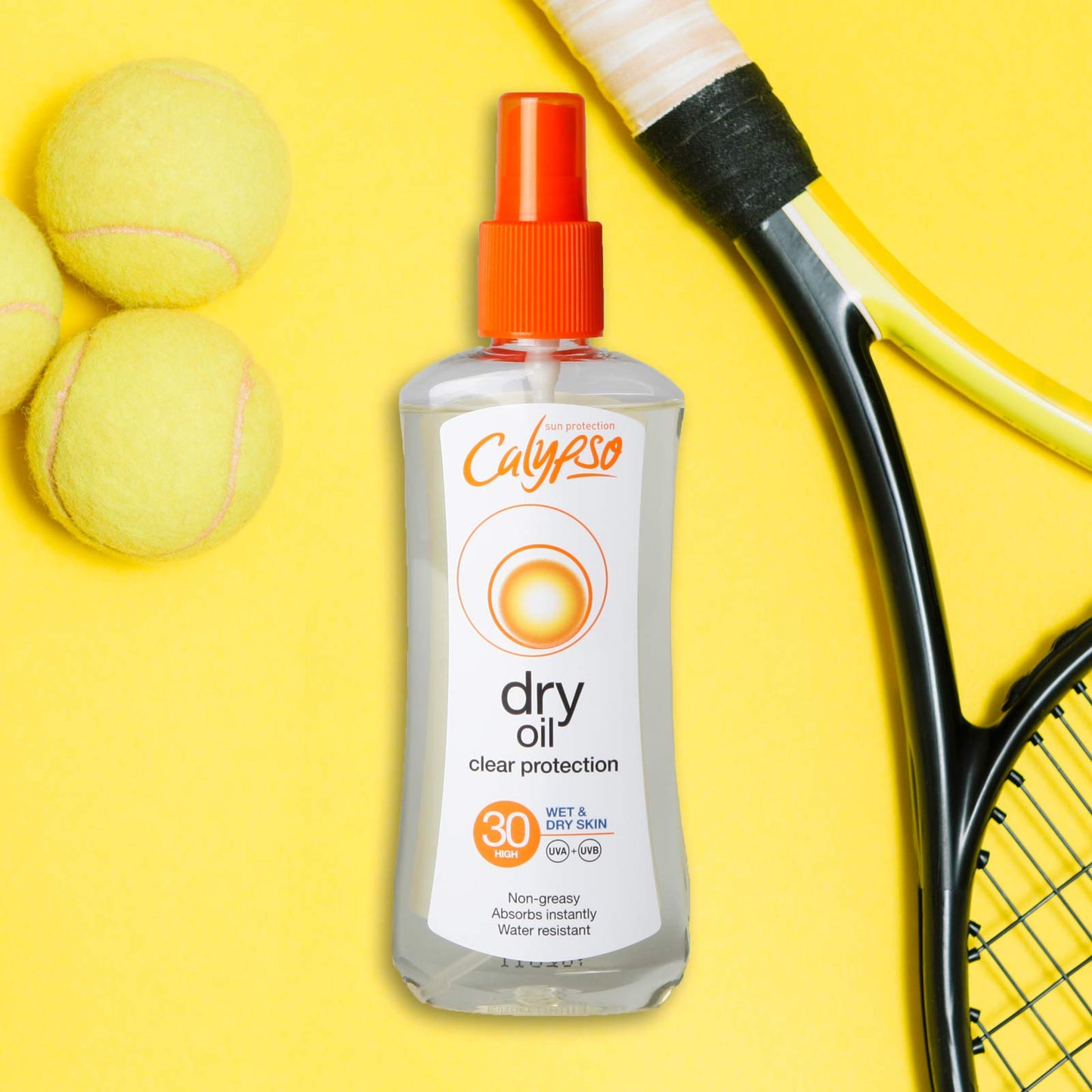 Calypso Dry Oil Wet Skin with SP30