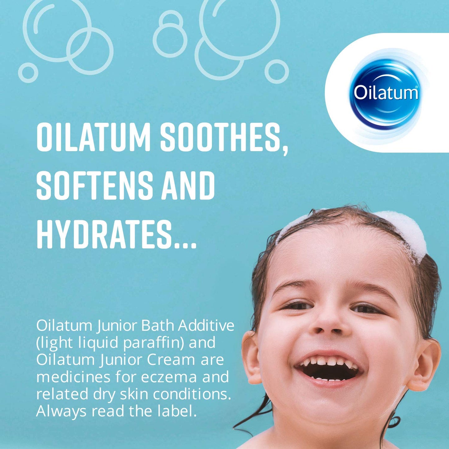 Oilatum Junior Emollient Bath Additive for Eczema and Dry Skin Conditions 150ml
