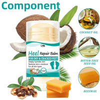 Yoowan Coconut Heel Balm Stick,Foot Cream for Very Dry Feet,Cracked Heel Repair Cream,Foot Moisturiser,Fo-Ot Cre-Am For Hard Skin,Softening & Removing Hard Skin,Deep Moisturizing,For Body Hands&Feet Knees