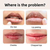 Xunzhi Transferproof Color Changing Lipstick,Temperature Color Change Lip Balm,Moisturizer Lip Balm,Transparente Gold Crystal Color Changing L/ip Stick,Gold Foil Moisturizing Glossy Shine L/ip Gloss