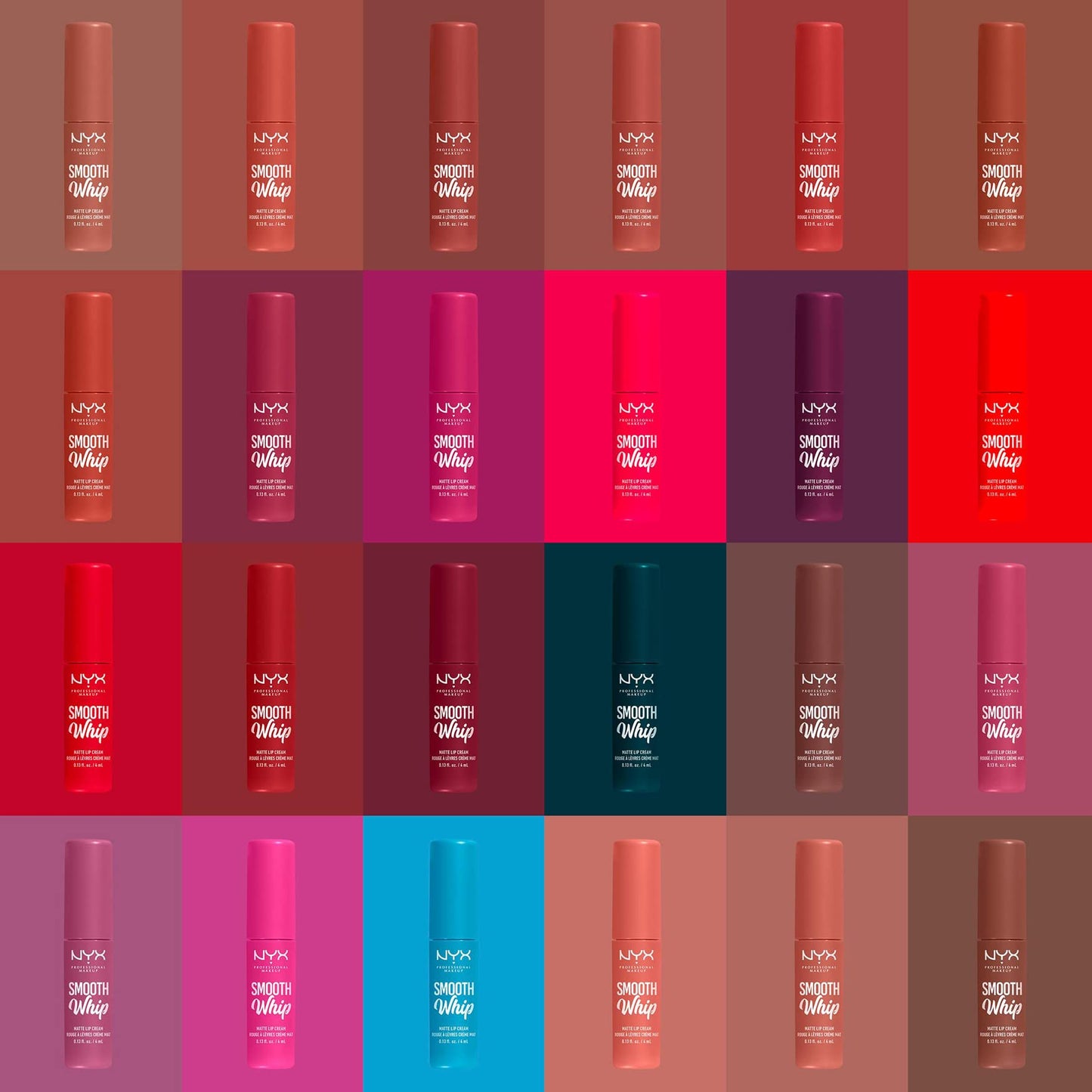 NYX PROFESSIONAL MAKEUP NYX Professional Makeup Liquid Lipstick, Matte Lip Cream, Ultra-Vibrant Shades, With Shea & Cocoa Butter, Smooth Whip, Shade: Berry Bed Sheets