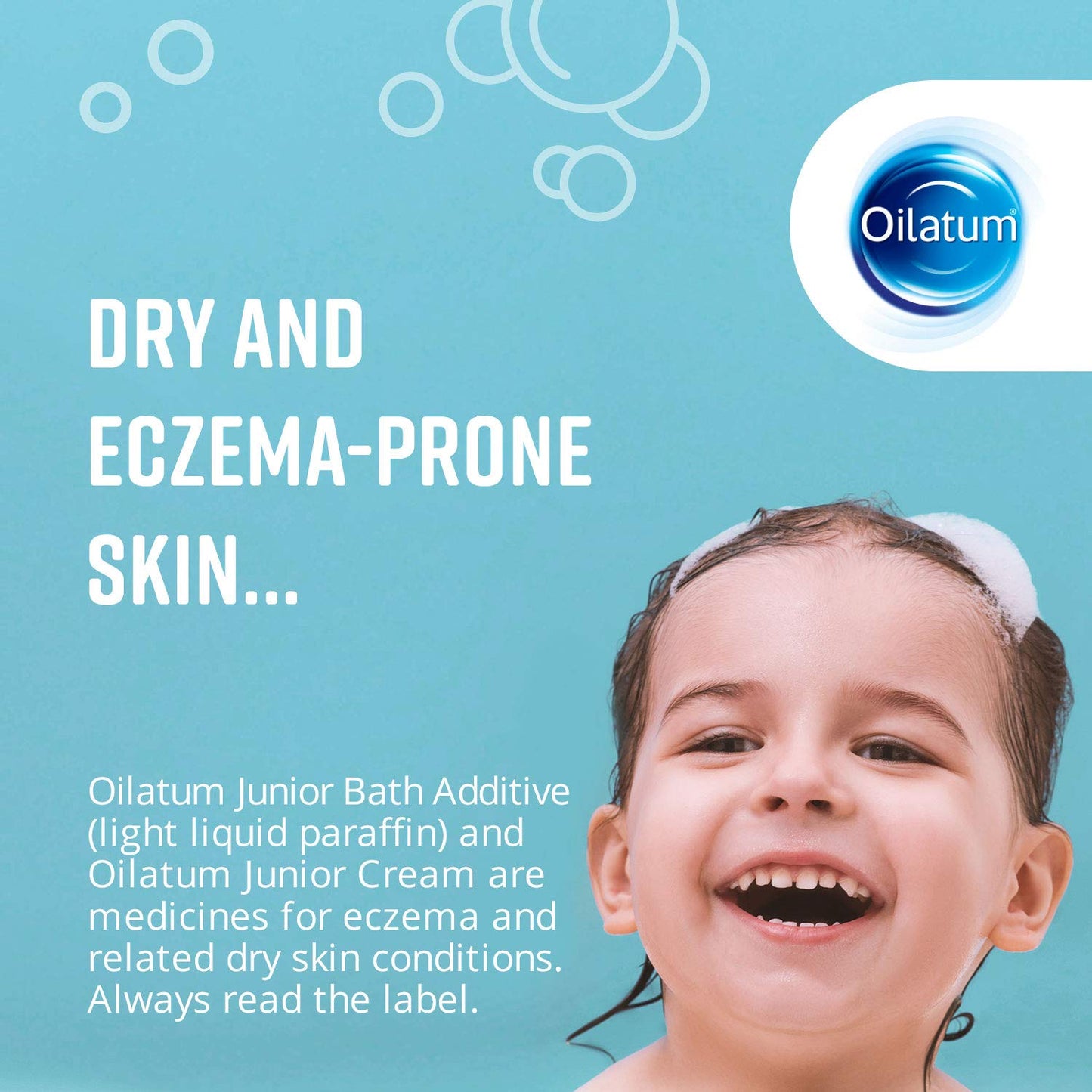 Oilatum Junior Cream for Eczema and Dry Skin Conditions 150g