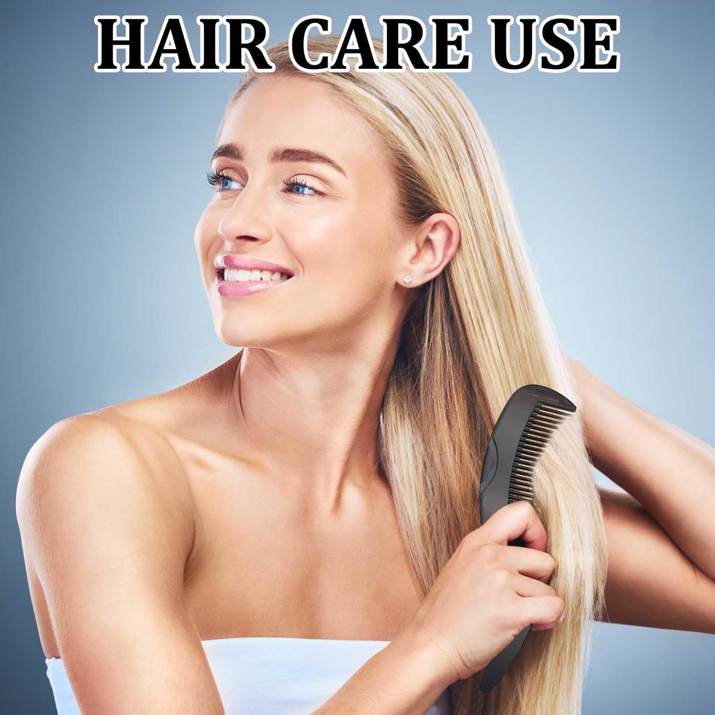 Anmahe 4 PCS Massage Dandruff Comb Remover,2 Brown Hollow Tooth Comb with 2 Orange Scalp Brush,Fine Tooth Comb for Dandruff,Easy to Clean,for Dandruff Removal and Tangled Hair