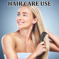 Anmahe 4 PCS Massage Dandruff Comb Remover,2 Brown Hollow Tooth Comb with 2 Orange Scalp Brush,Fine Tooth Comb for Dandruff,Easy to Clean,for Dandruff Removal and Tangled Hair