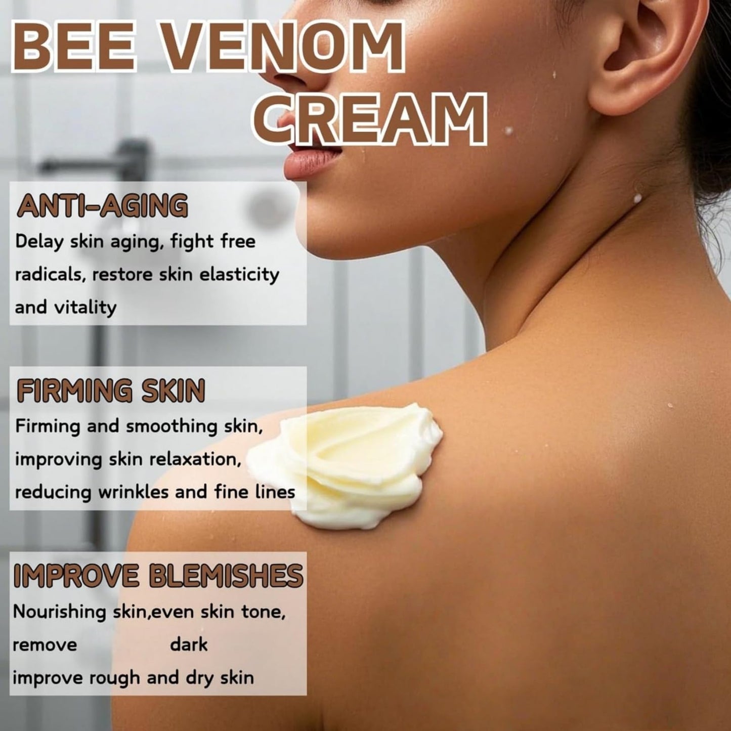 Yoowan Rapid Skin Repair Cream,Skin Ta/g Remover,Anti Wrinkle Face Cream,Sk-In Lightening Cre-Am,Blemish Cre-Am,Intense Hydration,Redness Relief Moisturizer,Comprehensive Bee Ven-Om Balm For Dry,Sensitive