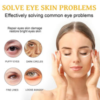 Jinjiar Lumi Eye Balm Cream,Lumi Eye Balm for Under Eye Bags,Erases Eye Bags within Minutes,Eye Ba-lm Bags Reducer,E-ye Cre-am Anti Aging,E-ye Cre-am for Dark Circles and Puffy E-yes,Under E-ye Cream