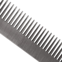 Skull Beard Comb Pocket Beard Comb Zinc Alloy Skull Pattern Hair Styling Mustache Sha Oil Hair Comb Silver (Silver)