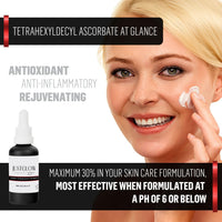 Tetrahexyldecyl Ascorbate THDC or THD ascorbate - Oil Soluble Vitamin C Cosmetic Ingredient for DIY Cosmetics UK