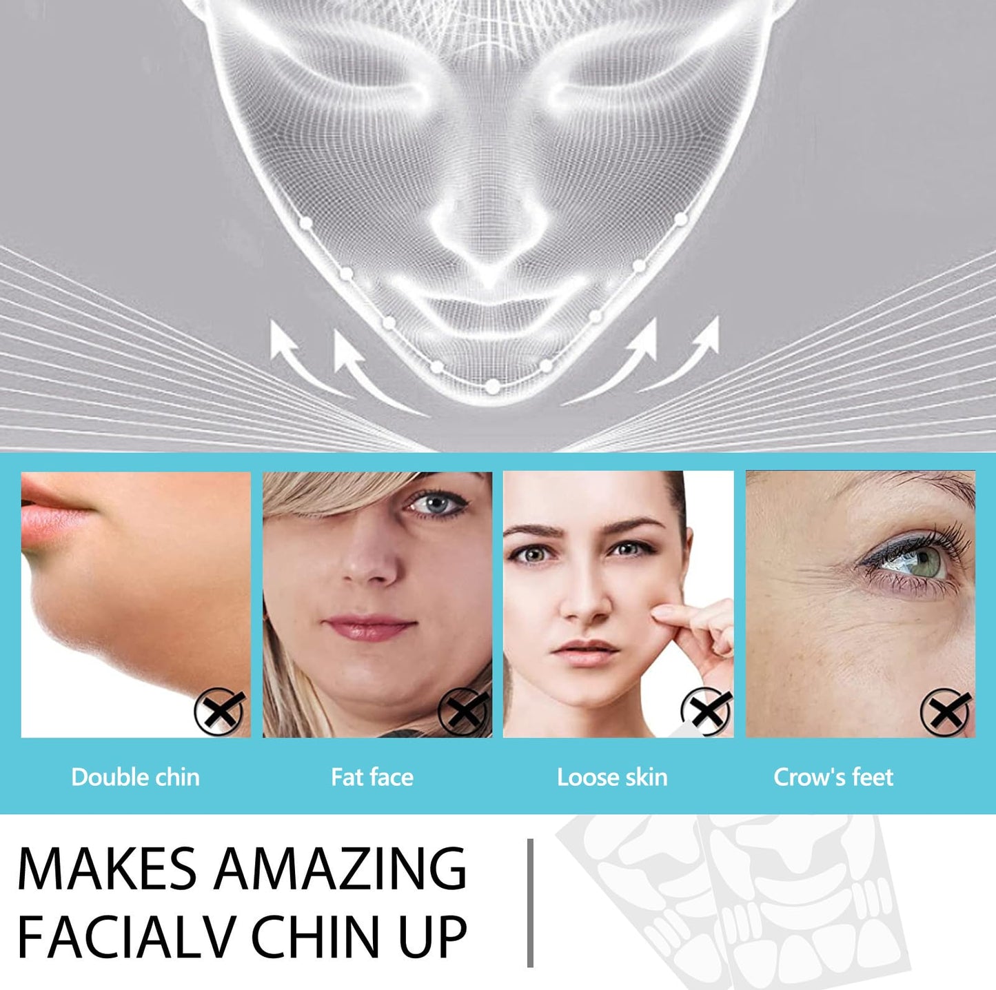 Wormeer Wrinkle Patches - 160 Pcs Pure Collagen Face Tape for Wrinkles, Helps Improve Skin Texture and Enhances a Radiant Apearance, Face Anti Wrinkle Patches for Eye, Mouth, Frontal Region Areas