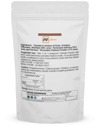 mGanna 100% Natural Triphala Powder for Glowing Skin and Health Care 227 GMS / 0.5 LBS