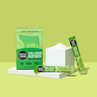 Hunter & Gather Bovine Collagen Powder 30 x 6.5g Sachets | Pure Unflavoured Premium Hydrolysed Bovine Collagen Peptides Powder for Hair Skin Nails Muscles | Collagen Supplements for Women and Men