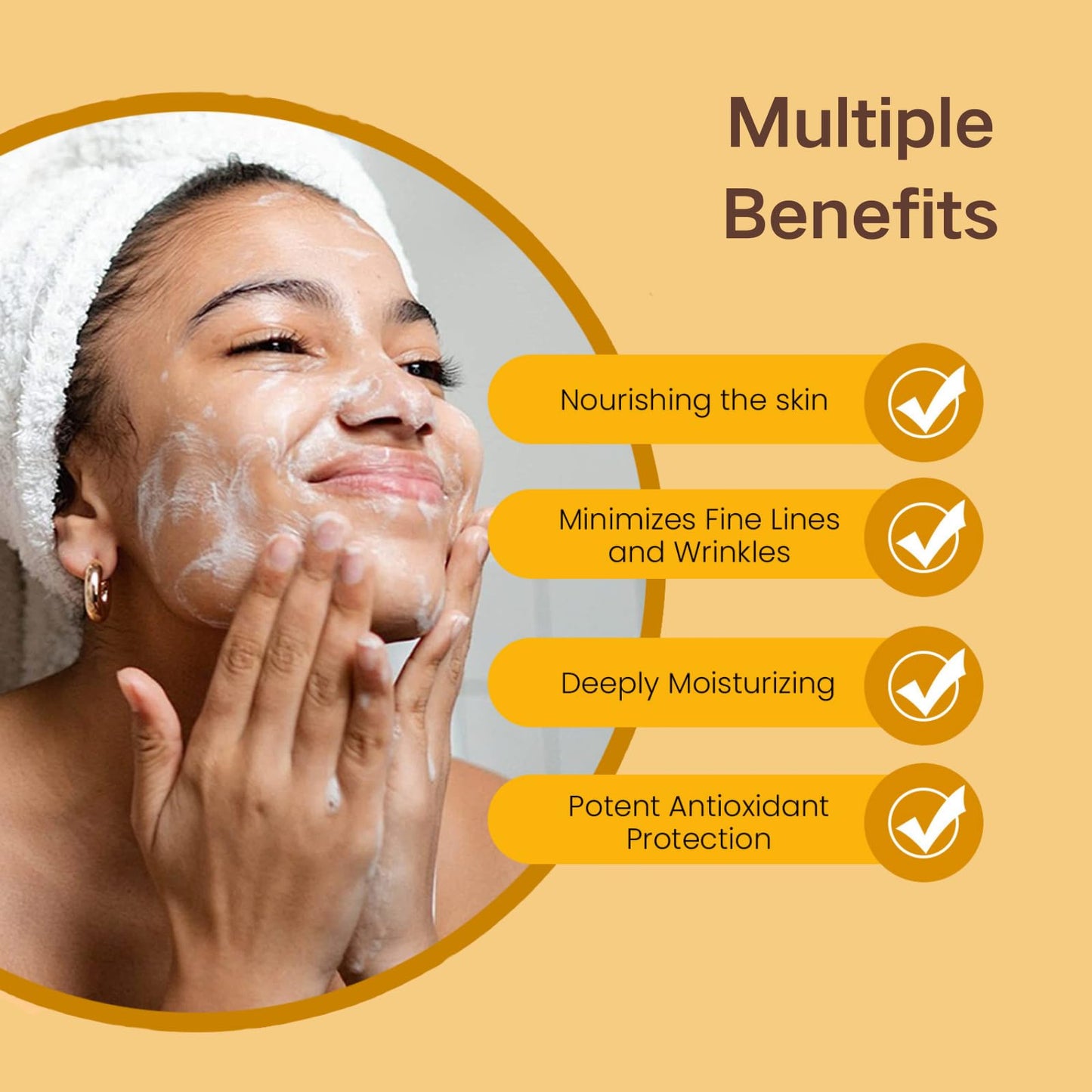 CTUBLIAUNX Kojic Acid Soap, Turmeric Soap Bar for Acne, Dark Spots, Hyperpigmentation, Smooth Skin, Deeply Moisturising with Natural Ingredients, Fit for Face, Body & All Skin Types