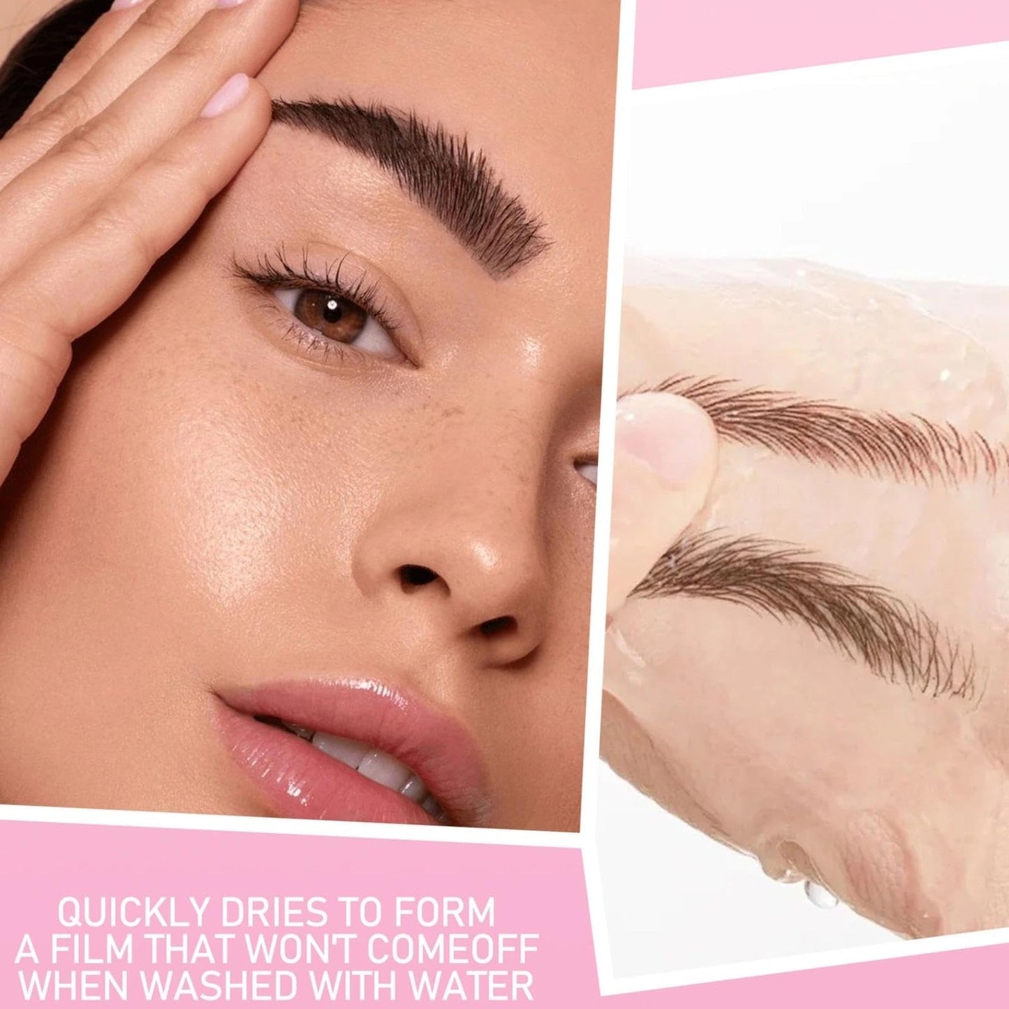 Taupe Eyebrow Pen & Magic Liquid Eyebrow Pen - Brow- Waterproof, Sweat-Resistant, Natural Hair-Like Strokes for Full. Fection Angled Brush Eyebrow Pencil, Flawless Brows – Color 04