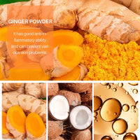 MKNZOME Turmeric Skincare Set, 5Pcs Skin Care Pamper Gifts for Women, Skin Care Sets & Kits Facial Kit with Turmeric Cream, Turmeric Soap, Turmeric Oil, Body and Bath Set