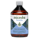 MICROBZ Breathe Liquid PROBIOTIC – Bio Culture Complex Probiotics for Gut Health, Respiratory Support Supplement, Multi Strain Live Friendly Bacteria for Women, Men & Kids - Vegan | 1 Month Supply