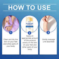 HERBINSOLS 2Pcs Urea Foot Cream - Urea Cream 60 Percent For Feet Plus 2% Salicylic Acid - Cracked Heel Repair Cream - Foot Cream For Calluses And Dry Hard Skin - Urea Moisturiser For Hand Foot Care