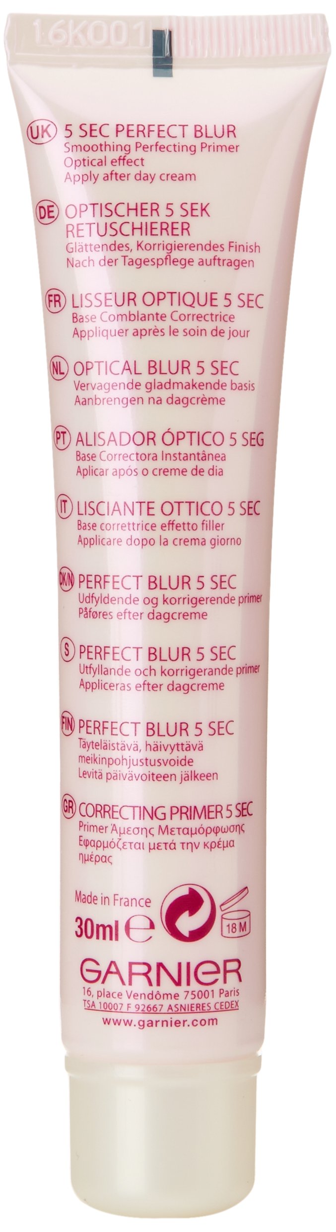 Skin Naturals Lisciante Ottico 5sec Smoothing Cream Corrective 30 ml