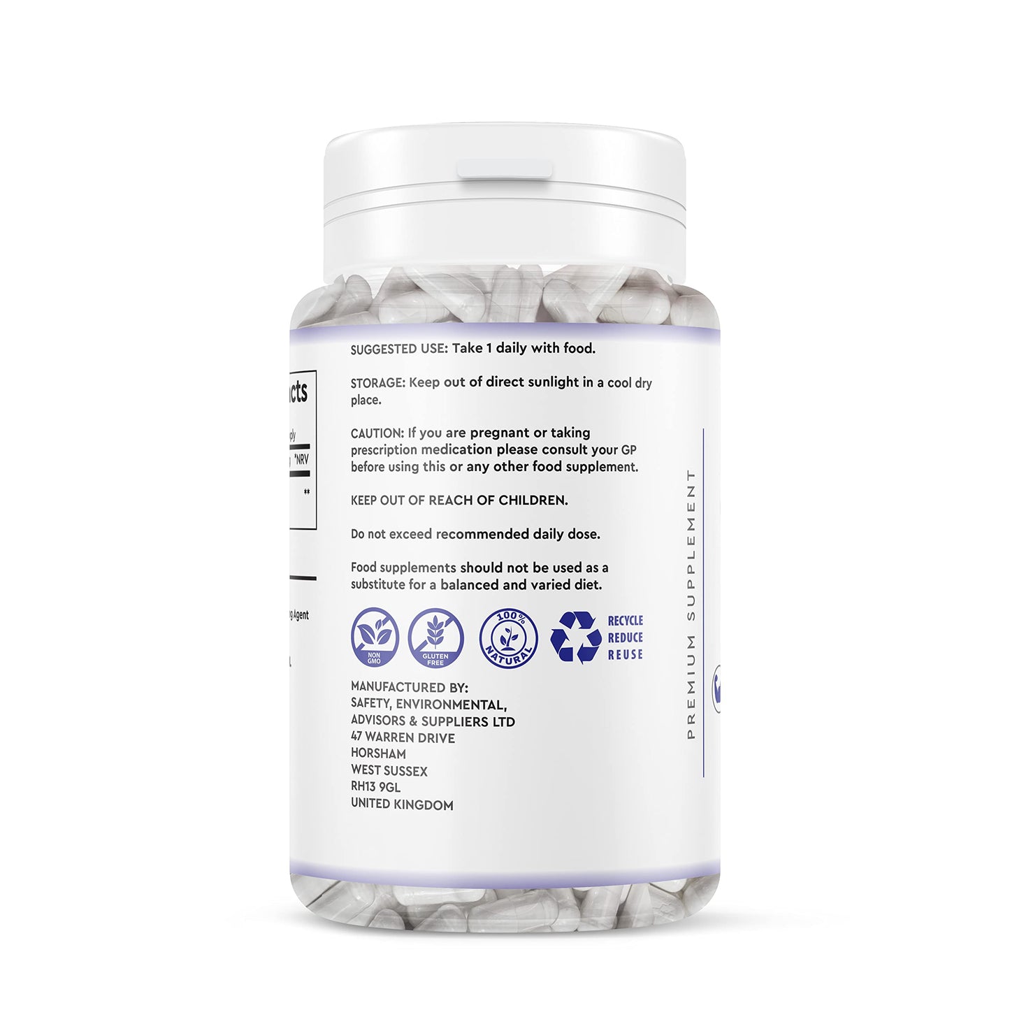 Generic L-LYSINE 1000MG - 180 Vegan Tablets - 6 Month Supply - High Strength Essential Amino Acid