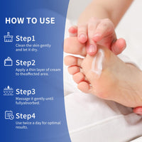 Urea Cream 60 Percent for Feet,Foot Cream for Cracked Heels and Dry Skin - Cracked Heel Repair Cream Plus 2% Salicylic Acid - Skin Care Hands & Feet - Foot Moisturiser - 2PCS