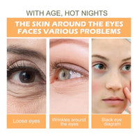 Vitamin C Eye Cream Stick,Brighten Vitamin C Eye Balm,Moisturised Glow Eye Care Stick,Anti Wrinkle Eye Cream Stick for Puffy Eyes,Cooling & Hydrating Eye Cream Moisturizer Stick,Eye Cream Anti Aging