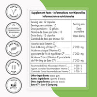 SUPERSMART Supersmart - Ester C® 9444 mg Per Serving - Ascorbic Acid: Exclusive Form That Provides Four Times More Vitamin C - Fatigue & Stress Relief - Energy Pills | Non-GMO & Gluten Free - 120 Capsules