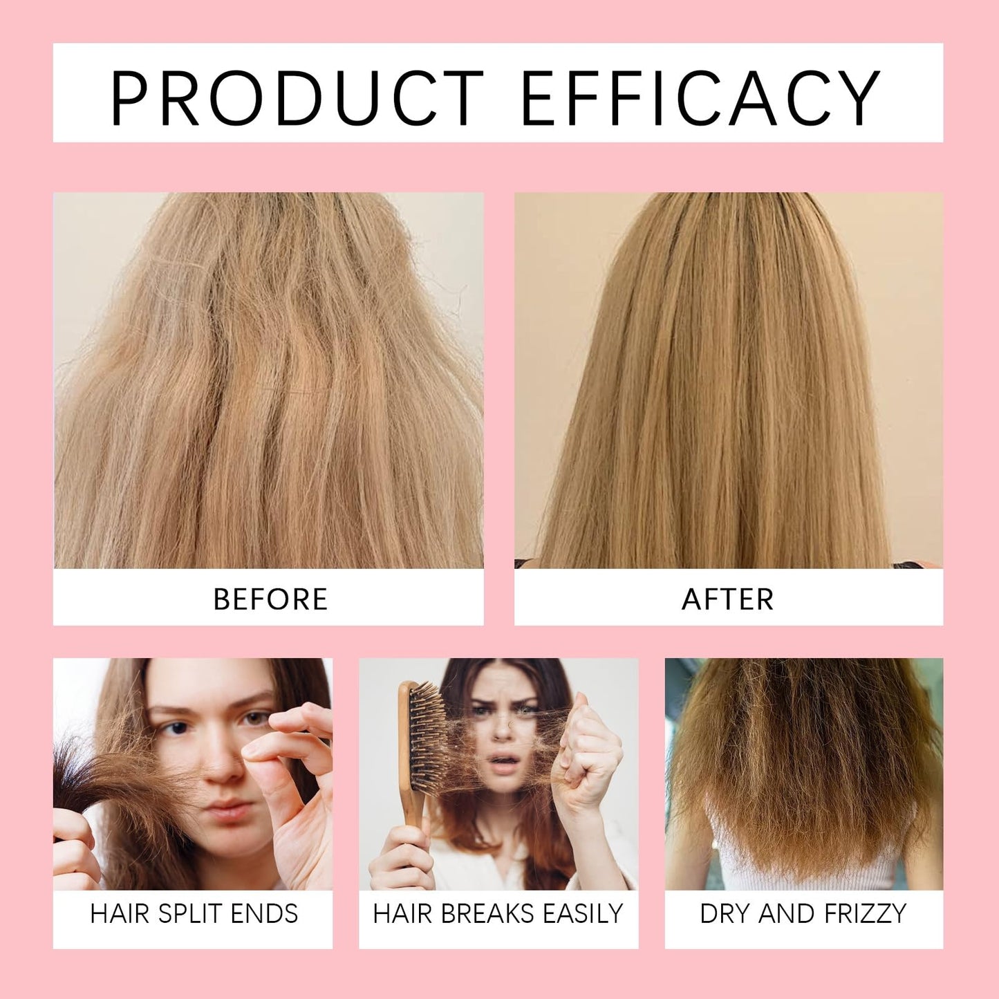 OuXing Leave-In Molecular Hair Mask,Molecular Repair Hair Mask,Leave In Conditioner,Rep-air H-air M-ask,Le-ave-In Repair H-air Ma-sk,Hair Conditioner,Lea-ve In Ha-ir Cond-itioner,Hai-r Care for Dry Hai-r