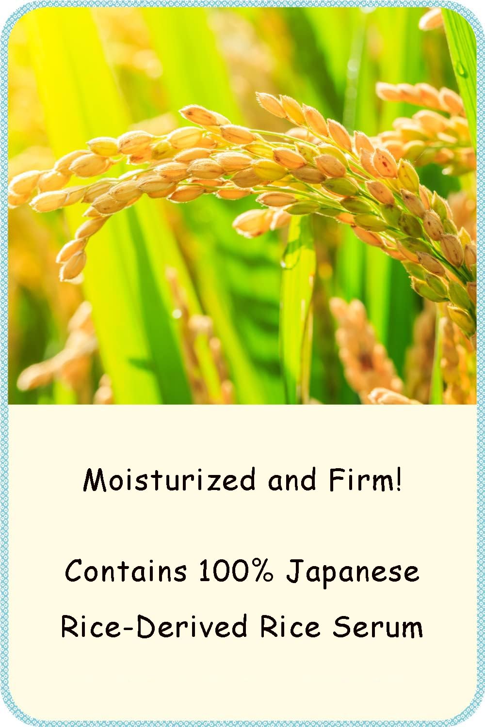 Rice face mask for Keana Nadeshiko Dry skin Moisturizing Firmness Elasticity