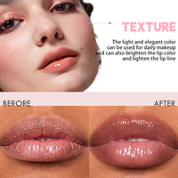 ChicNana Lip Oil and Lip Gloss Set, 3Packs Lip Oil Hydrating Lipgloss Gift Set Lip Glow Oil Tinted Clear Lip Plumper Non-sticky Moisturizing Gift For Women Kids Teenage Girls (A Set, 3 Packs)