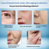 7Pcs Hyaluronic Acid Micr-oneedling Serum,Hyaluronic Acid Concentrated Ampoules,Hyaluronic Acid Serum for Face Micr-oneedling Serum,Hyaluronic Acid Micr-oneedling Serum,Hydrating Face Serum for Women