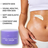 SONGQEE Overnight Toning Body Firming Cream, Skin Tightening Cream for Women, Improve Loose Skin, Hydrating Body Moisturiser, Skin Firming Body Creams for All Skin Types (100ml, 3.38 fl oz)