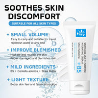 Cureluxe Ultra B5 Sooth and Repair Face Serum Cream,B5 Repairing Balm for Face,Skin Barrier Repair Cream for Dry & Irritated Skin,Multi-Purpose Deep Hydration Serum Face Cream for Face&Body - 2PCS