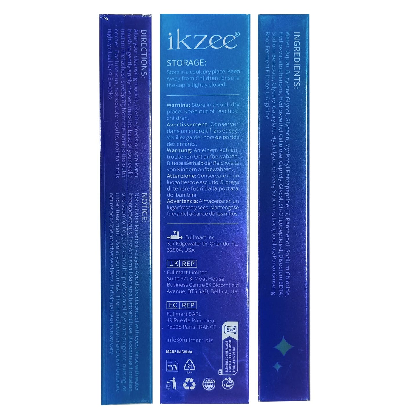Generic Eyelash Growth Serum, Advanced Lash Serum & Eyelash Serum, UK Lash Growth Serum for Thicker, Fuller & Longer Lashes in 2 Weeks, 5ml