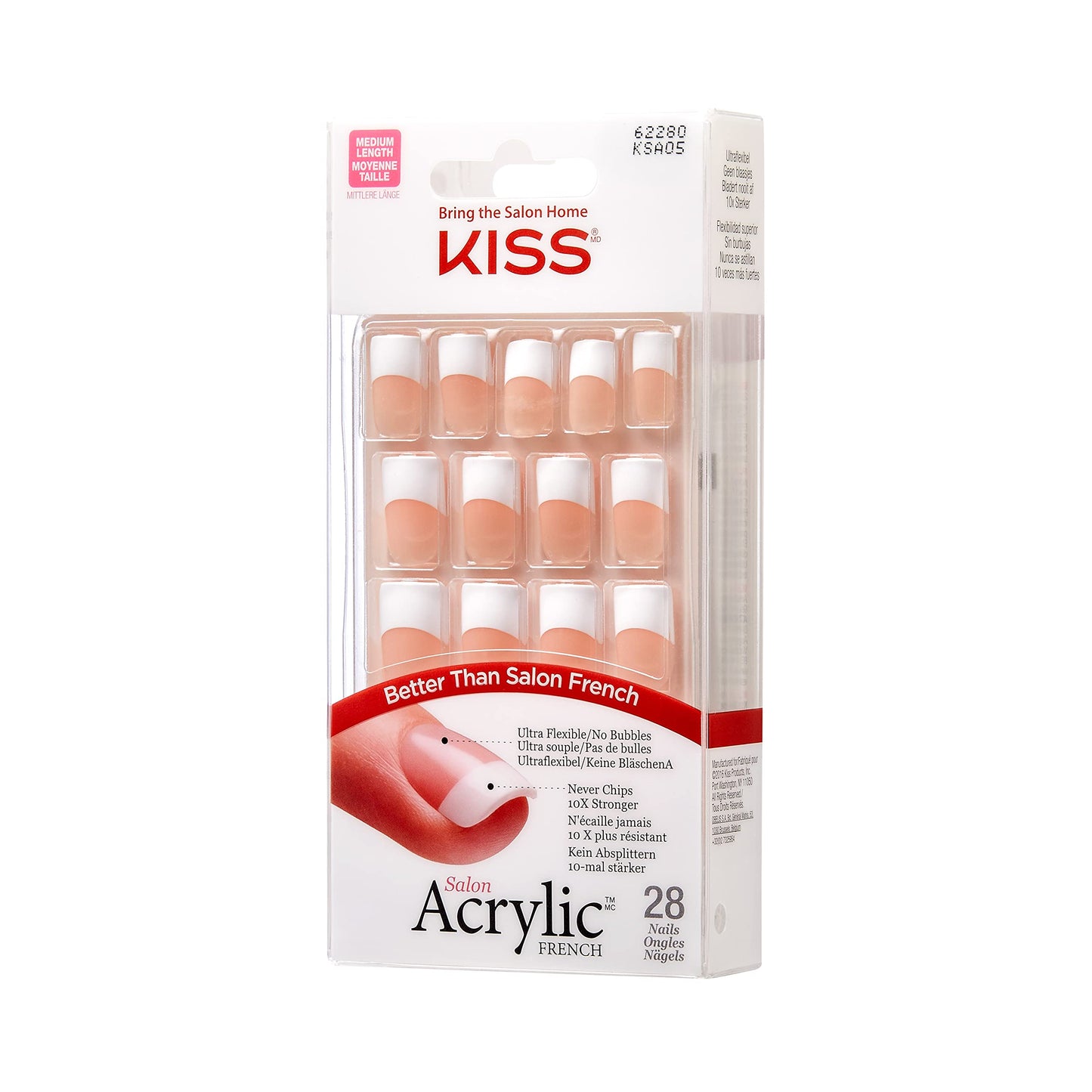 KISS Salon Acrylic FN Kit, Simple Life