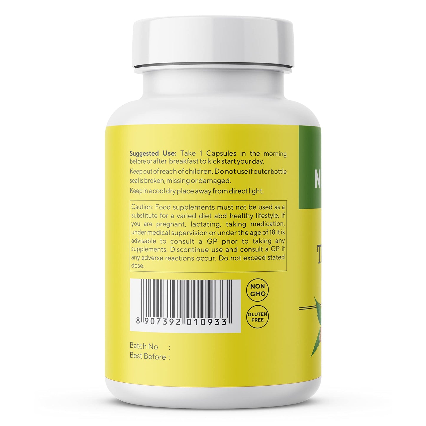 Neemveda Neem Turmeric Capsules with Black Pepper 120 Veg Capsules (Detox, Eczema, Skin Supplement)