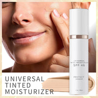 MINSHZEE Tinted Moisturizer With SPF 46 Anti-Aging Face - Tinted Sunscreen For Face Universal Against UV For Women