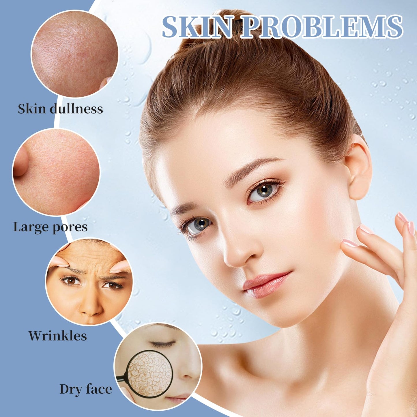 Benaewa 7 Pcs Bio Collagen Face Mask Overnight, Bio-Collagen Real Deep Masks, Hydrating for All Skin Types