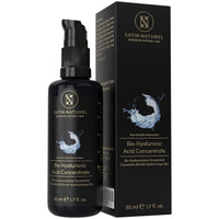 SatinNaturel Hyaluronic Acid Serum for Face 50ml, Face Serum Skincare for a Rejuvenated Skin - Collagen Serum for Face with Organic Aloe Vera for Sensitive Skin - Vegan Skin Care by Satin Naturel