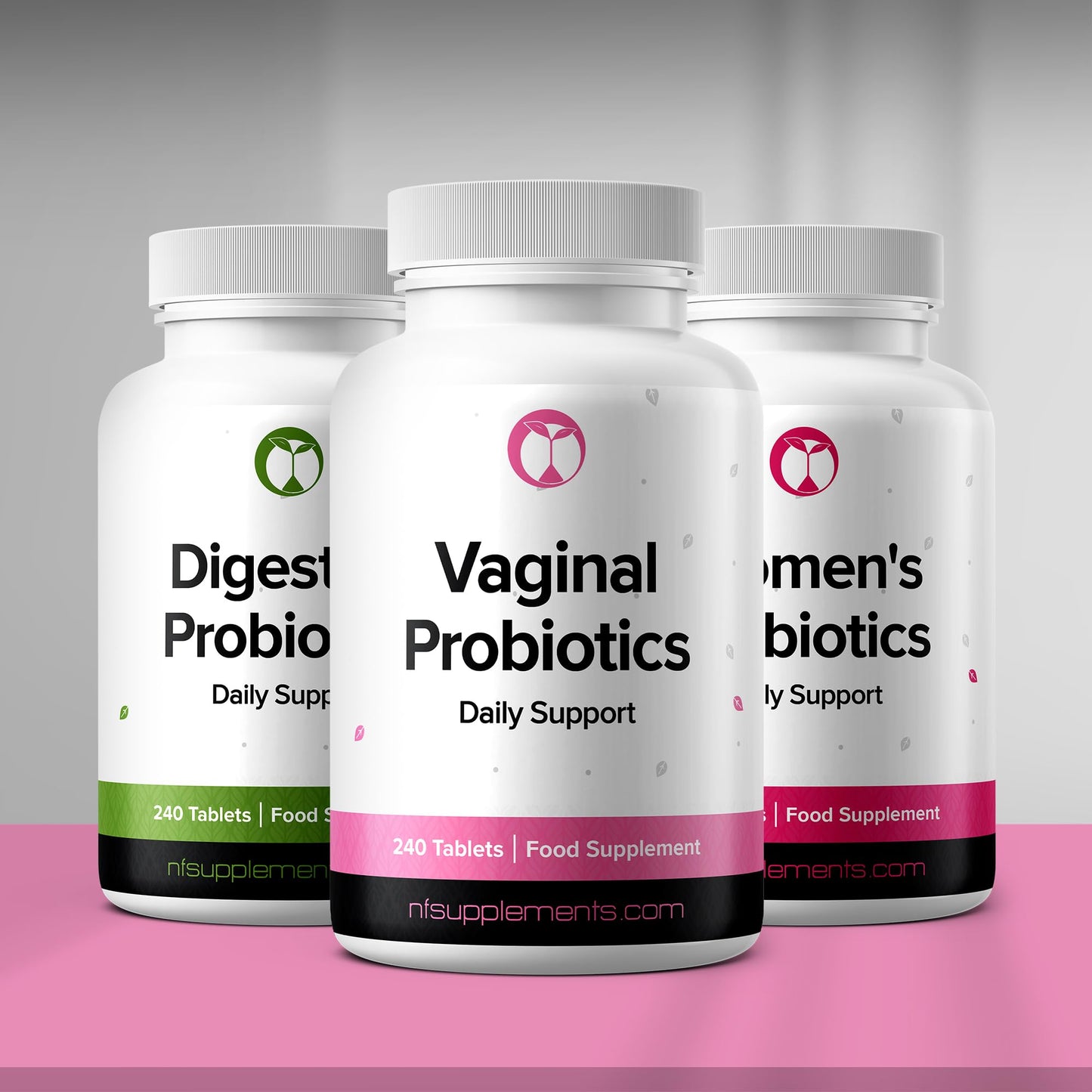 Natural Foundation Vaginal Probiotics 240 Tablets Supports Immune System & Vaginal Health Made in The UK 3 Billion CFU Probiotic Supplement for Women (240, Vaginal Probiotics)