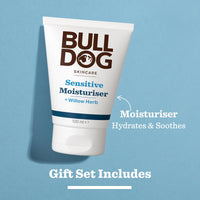 Bulldog Skincare | Men's Gift Set | Sensitive Moisturiser Cracker
