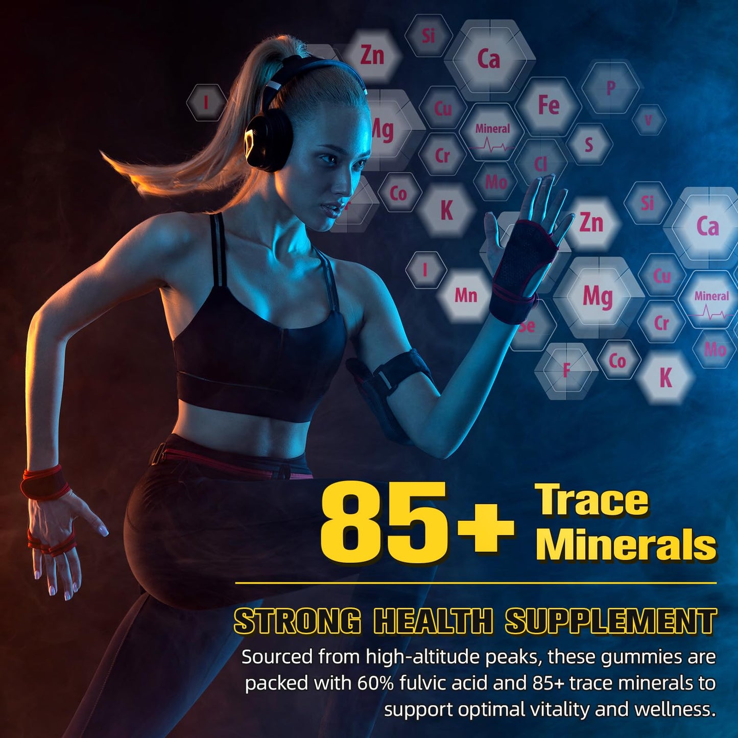 NIFEISHI Shilajit Gummies – Himalayan Shilajit Gold Gummies for Men and Women | | Energy, Vitality & Immune Support | Gluten-Free, Vegan-Friendly, 60 Count