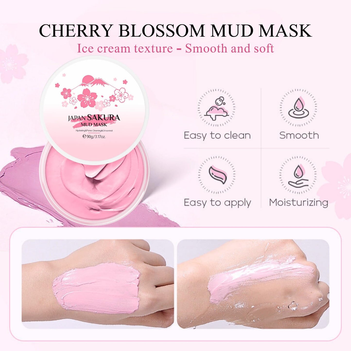 TBeautfave Skincare Gift Set for Teenage Girls, Cherry Blossom Skin Care Sets & Kits, Pamper Sets for Women Gifts, Travel Skincare Sets, Facial Kit - Cream,Serum,Cleanser,Sunscreen,Mud Mask,Lip Masks